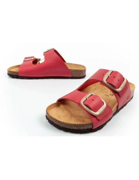 Bio bio buty laczki damskie klapki profilowane skóra naturalna