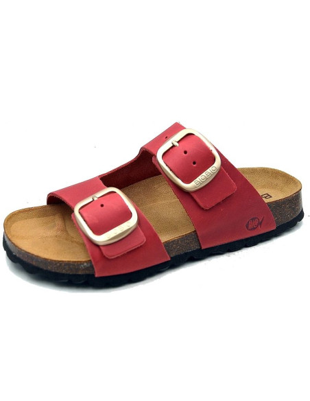 Bio bio buty laczki damskie klapki profilowane skóra naturalna