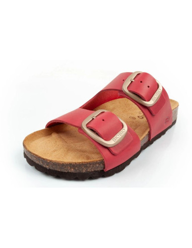 Bio bio buty laczki damskie klapki profilowane skóra naturalna