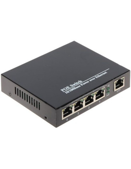 Switch poe sps-4p/1 5-portowy