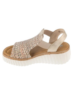 Rieker sandals 69172-60 beżowe 36 2