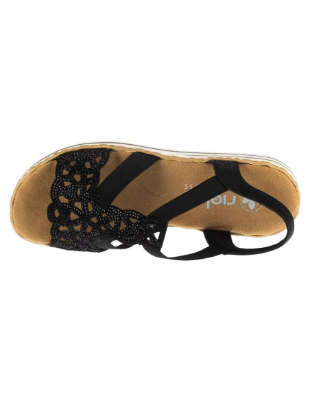 Rieker sandals v0646-00 czarne 36
