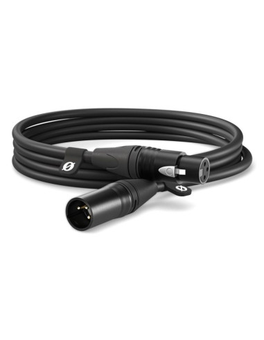 Rode xlr3m kabel audio 3 m xlr czarny