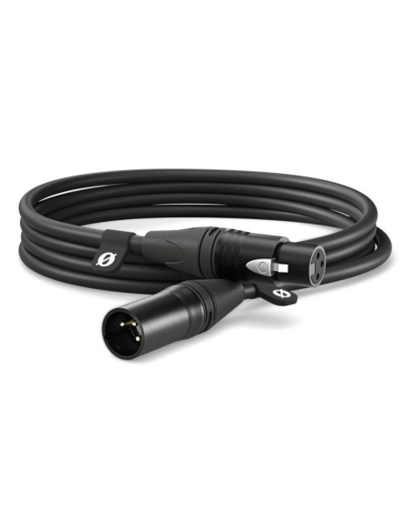 Rode xlr3m kabel audio 3 m xlr czarny
