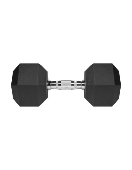 Hantel żeliwny gumowany hex 20 kg rebel active
