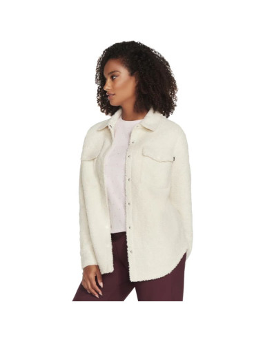 Skechers sherpa jacket ja182-crw beżowe l
