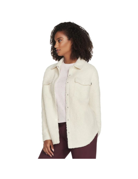 Skechers sherpa jacket ja182-crw beżowe l