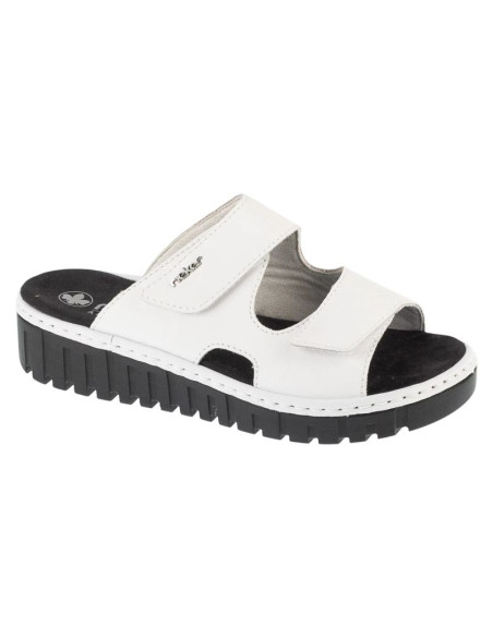 Rieker slides shoes v1392-80 białe 38