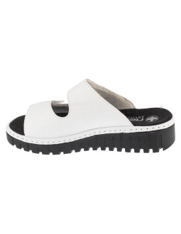 Rieker slides shoes v1392-80 białe 38 2