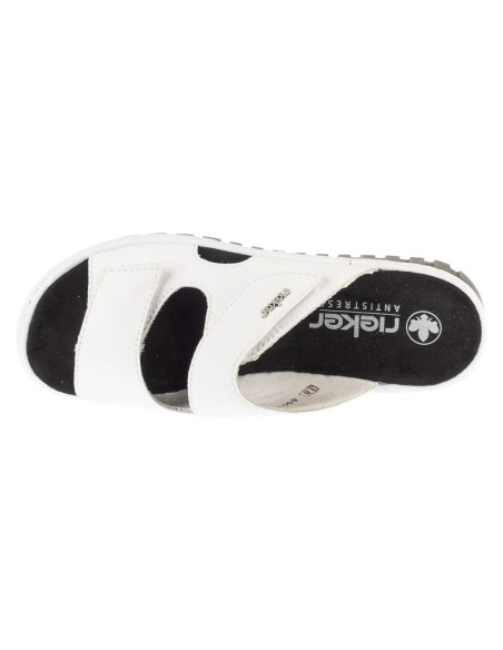 Rieker slides shoes v1392-80 białe 38