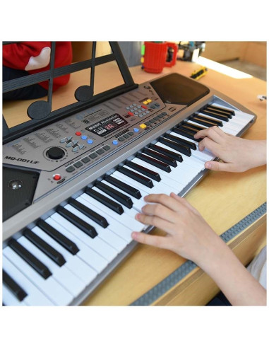 Mq 001 uf keyboard - klawisze organy z mikrofonem