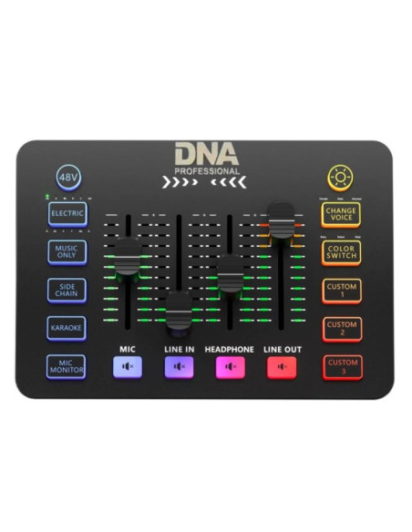 Dna sc one - mikser analogowy, efekt zmiany głosu, wbudowane efekty dźwiękowe