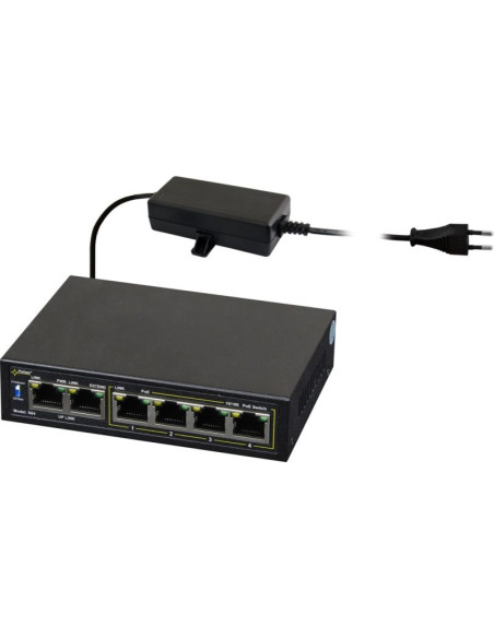 Switch poe pulsar s64 (6x 10/100mbps)