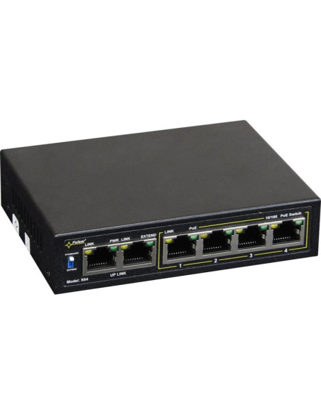 Switch poe pulsar s64 (6x 10/100mbps)