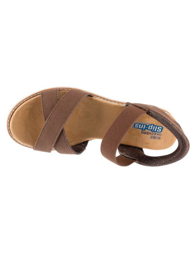Skechers desert kiss-golden lily 114418-choc brązowe 36