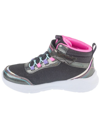 Skechers s-lights: unicorn chaser - jumping magic 303302l-bkmt czarne 28