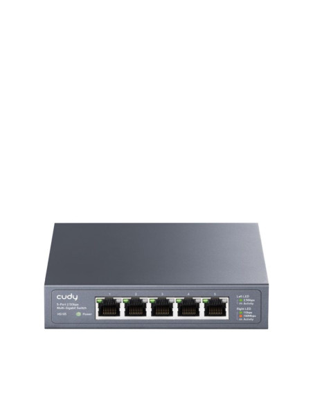 Switch niezarządzalny cudy hs105 5x10/100/1000/2500mbps