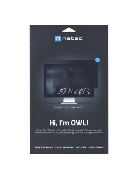 Natec filtr prywatyzujący owl 21.5" 16:9 nfp-1476