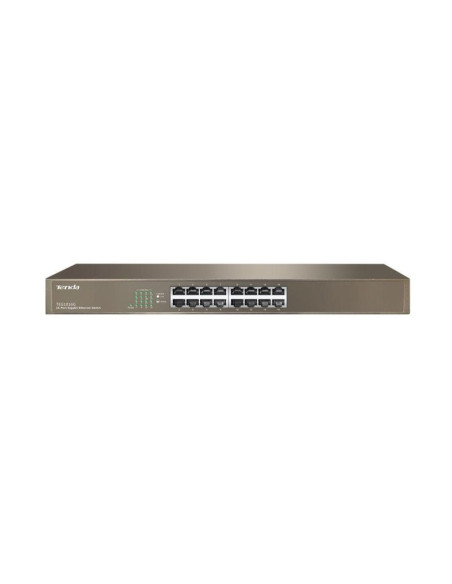 Tenda teg1016g łącza sieciowe nie zarządzany gigabit ethernet (10/100/1000) 1u niebieski