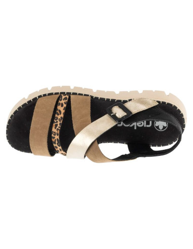 Rieker sandals v1063-90 beżowe 36