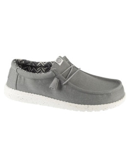 Hey dude wally stretch canvas 40700-007 szare 45