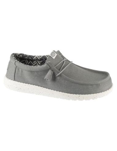 Hey dude wally stretch canvas 40700-007 szare 45