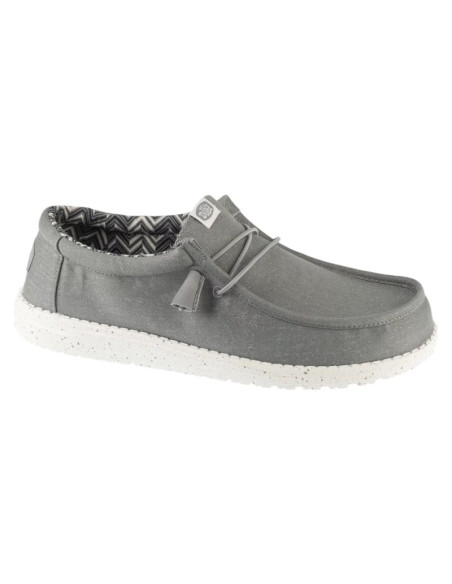 Hey dude wally stretch canvas 40700-007 szare 45