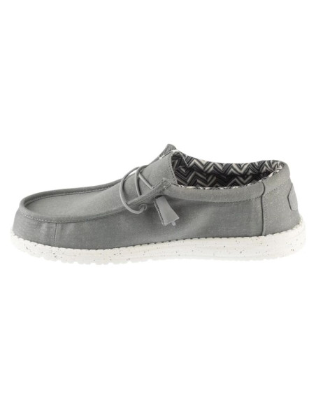 Hey dude wally stretch canvas 40700-007 szare 45