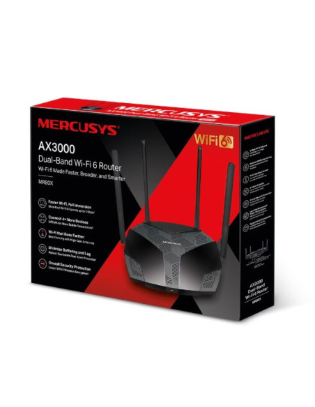Router mercusys mr80x