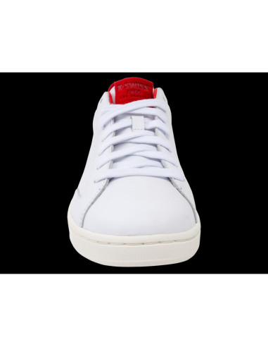 Sneakersy k-swiss lozan klub lth white/mars red/snow white-m (07263-113-m)