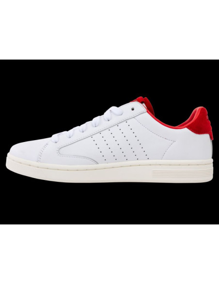 Sneakersy k-swiss lozan klub lth white/mars red/snow white-m (07263-113-m)