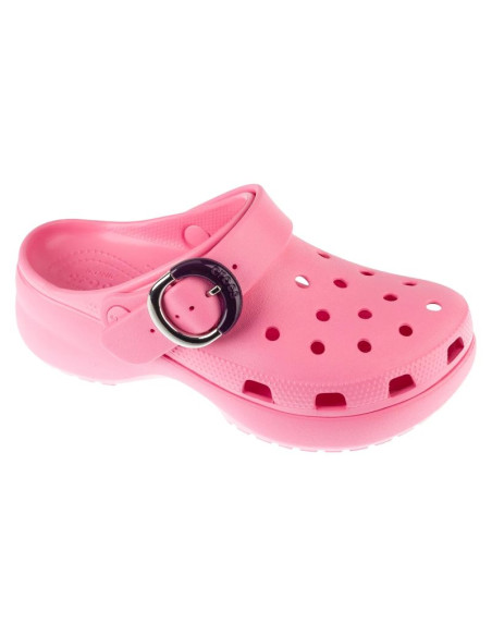 Crocs classic platform dipped buckle clog 213230-669 różowe 36/37