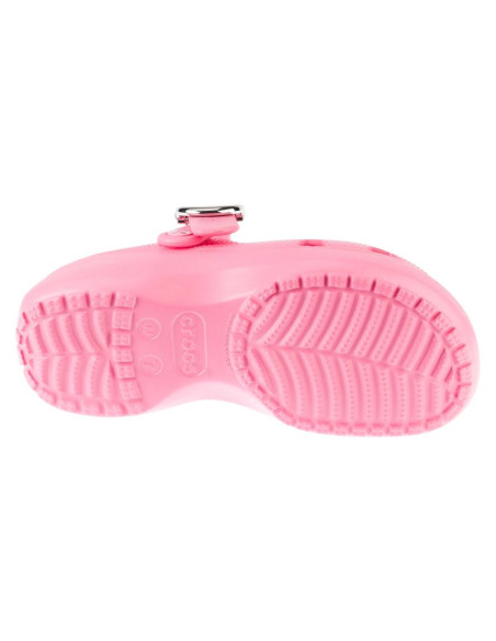 Crocs classic platform dipped buckle clog 213230-669 różowe 36/37