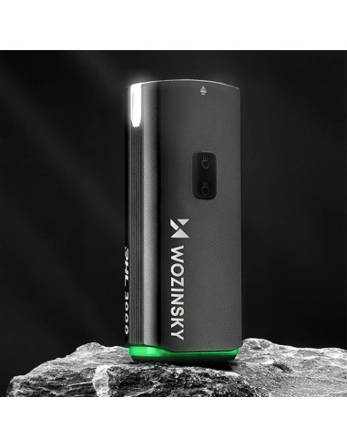 Lampka rowerowa przednia wozinsky + kabel usb-c (3000 lm)  - czarna