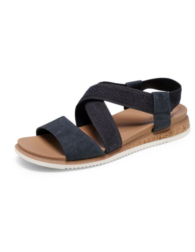 Skechers damskie sandały desert kiss low 114705 blk
