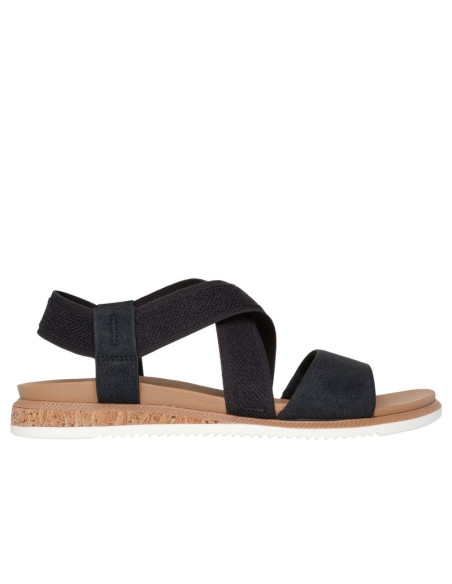 Skechers damskie sandały desert kiss low 114705 blk
