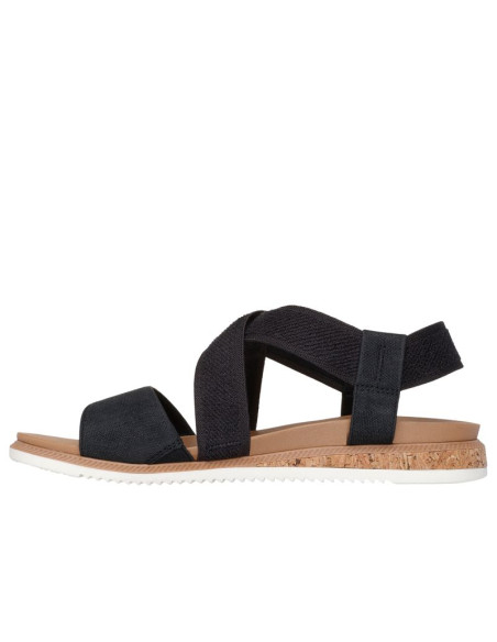 Skechers damskie sandały desert kiss low 114705 blk