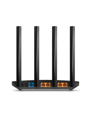 Tp-link archer c6 router bezprzewodowy fast ethernet dual-band (2.4 ghz/5 ghz) biały