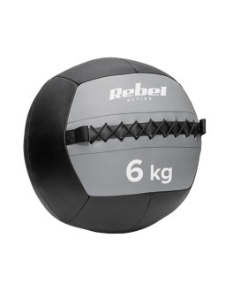 Piłka lekarska do ćwiczeń 6 kg rebel active 2