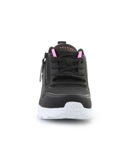Skechers uno lite easy zip 310387l-bkrg black/rose gold