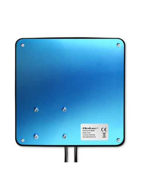 Qoltec antena 4g lte dual mimo booster 35dbi 50w 2xsma męski (57041)