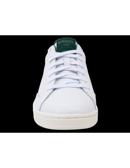 Sneakersy k-swiss lozan klub lth white/posy green/snow white-m (07263-130-m)