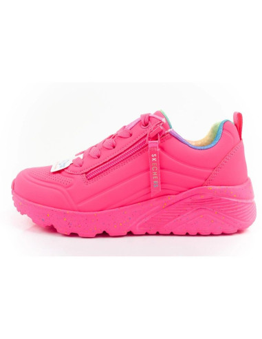 Skechers buty sneakersy sportowe dziecięce uno lite różowe wygodne
