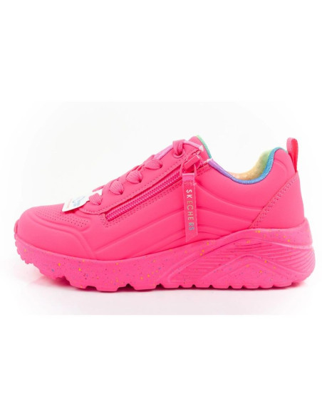 Skechers buty sneakersy sportowe dziecięce uno lite różowe wygodne