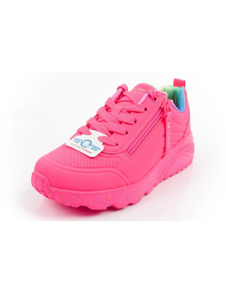 Skechers buty sneakersy sportowe dziecięce uno lite różowe wygodne