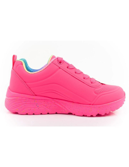 Skechers buty sneakersy sportowe dziecięce uno lite różowe wygodne