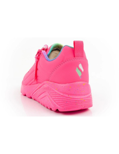 Skechers buty sneakersy sportowe dziecięce uno lite różowe wygodne