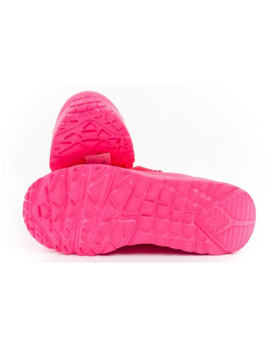 Skechers buty sneakersy sportowe dziecięce uno lite różowe wygodne