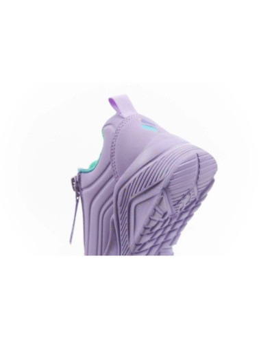 Skechers buty sneakersy sportowe dziecięce uno lite fioletowe wygodne