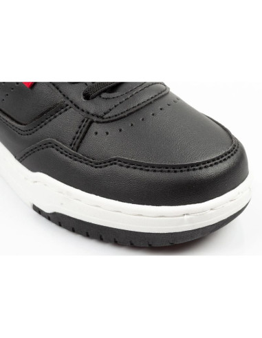 Levi's buty dziecięce sportowe john se czarne na rzep za kostkę